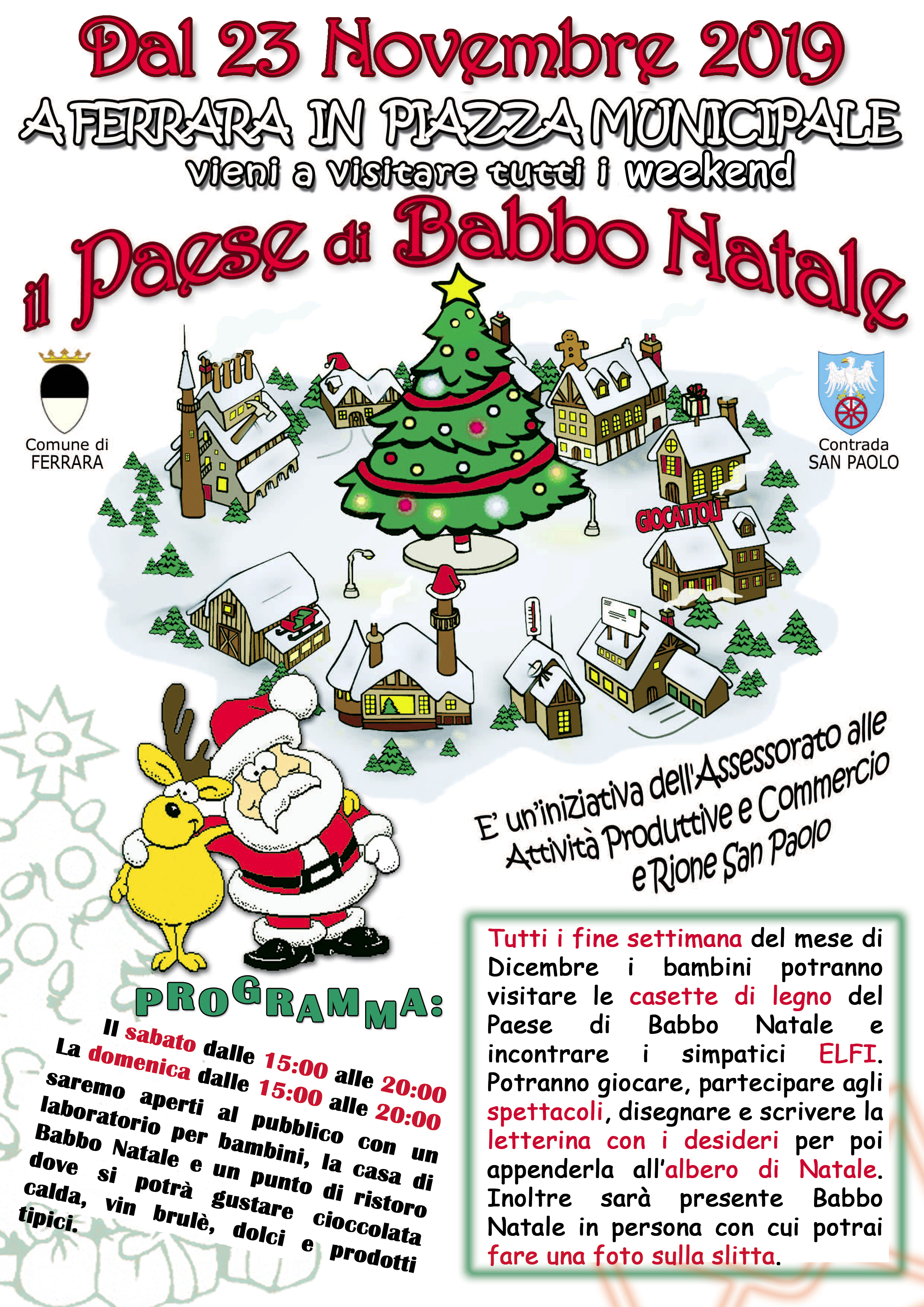 Paese Di Natale.Il Paese Di Babbo Natale Contrada Rione San Paolo